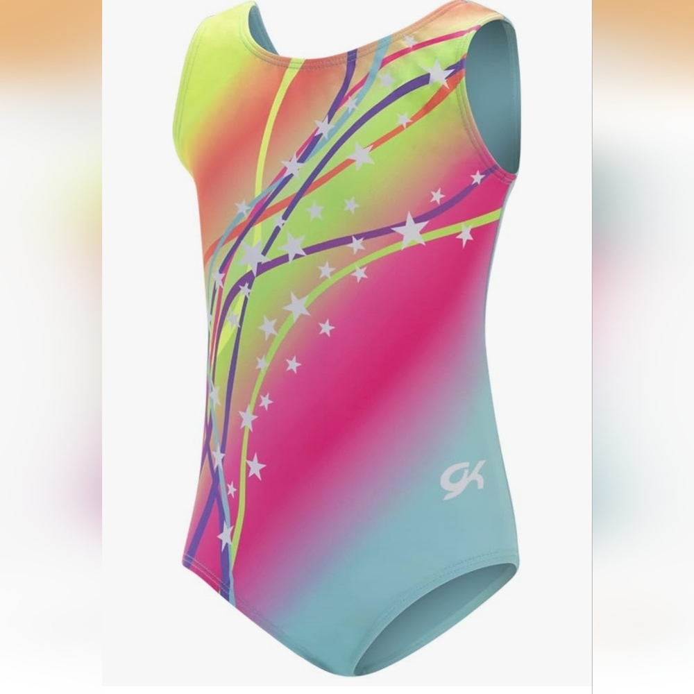 Gk Gymnastics Girls Suit/leotard